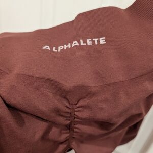 Alphalete Amplify Rose Leggings Size Large